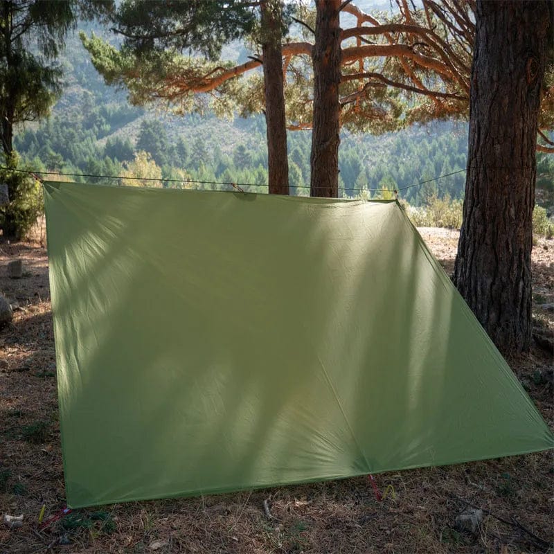 Planet Gates FLAME'S CREED Ultralight Tarp Lightweight MINI Sun Shelter Camping Mat Tent Footprint 15D Nylon Silicone 160g Tenda Para Carro