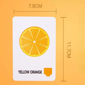 Planet Gates Flash Card Cognition Game Montessori Animal Fruits Body Learning Double Side Early Educational Toys For Kids Children Gift