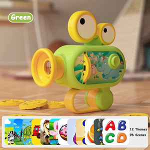 Planet Gates Flashlight Projector, Torch Lamp Toy, 96 Patterns, Cartoon Creativity Toy, Torch Lamp Flashlight Projector Toys, Baby Story Book