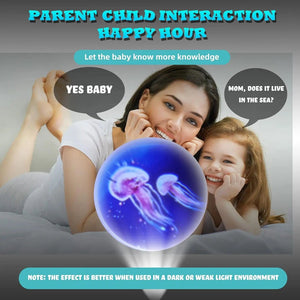 Planet Gates Flashlight Projector Torch Lamp Toy Early Education Cognition Before Bedtime Story Book Puzzle Toys Sleeping Story Book