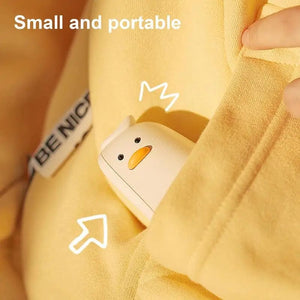 Planet Gates Flat duck warm / CHINA Hand Warmer Rechargeable Warmer Power Bank Cute Duck 4000mAh Electric Portable Pocket Heater Great For Raynauds Hunting Golf