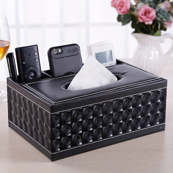 Planet Gates Flat Four-Stitching Black Cat Eye 1pc, Multifunctional Tissue Box, Paper Drawer, Coffee Table, Living Room Remote Control Storage Box, Household Napkin Paper Drawer, Home Supplies christmas decorations
