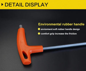 Planet Gates Flat Head / 8PCS(1pcsXAll) 2/2.5/3/4/5/6/8/10mm Ball/Flat head Hex key allen wrench Hand tool Universal Quick Snap Adapter Chrome Vanadium Steel hexagona