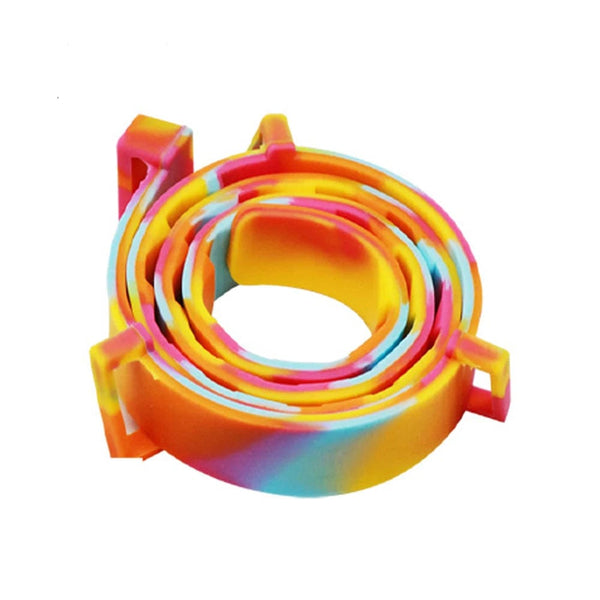 Planet Gates Flea And Tick Collar Silicone Adjustable Dogs Cats Collar 8 Month Protection Anti-mosquitoes Insect Repellent Pet Supplies