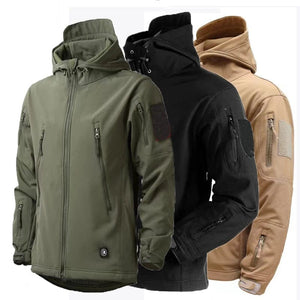 Planet Gates Fleece Autumn Military Men Jackets Waterproof Fishing Hunting Hiking Camping Climbing Winter Tracksuits Coat Thermal Fall S-5XL