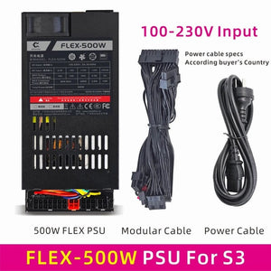 Planet Gates FLEX-400W PSU METALFISH S3 ITX A4 PC Gaming Case All Aluminum Computer Mini Small Chassis Suitcase Portable Support RTX3060/13600 With Handle