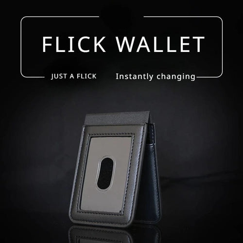Planet Gates Flick Wallet Accessory by Tejinaya Magician Wallet Close Up Street Illusions Magic Tricks Porps Comedy Gimmick Mentalism