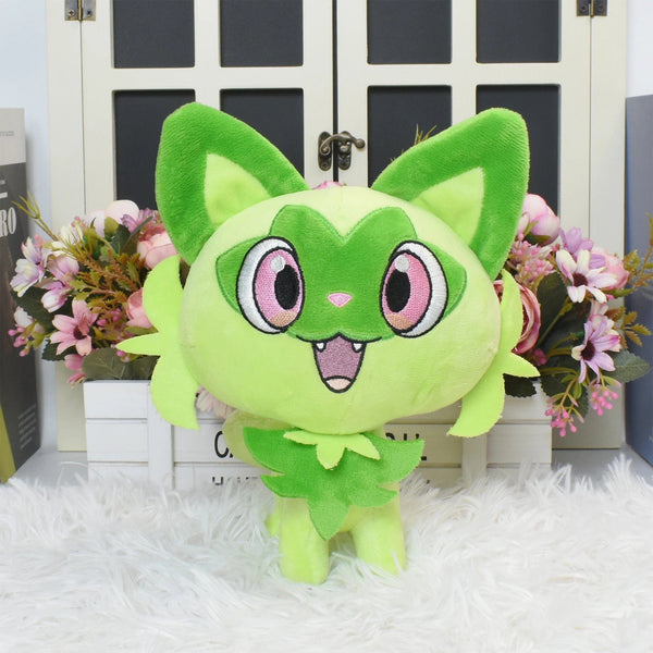 Planet Gates Floragato Sprigatito Meowscarada Plush Toy Anime Figure Model Gift for Kids Children Birthday Gift Anime Stuffed kawaii cute