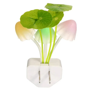 Planet Gates Floral Sensor LED abajur infantil European Plug Dreambed Illumination Mushroom Night Light Home Decor Romantic