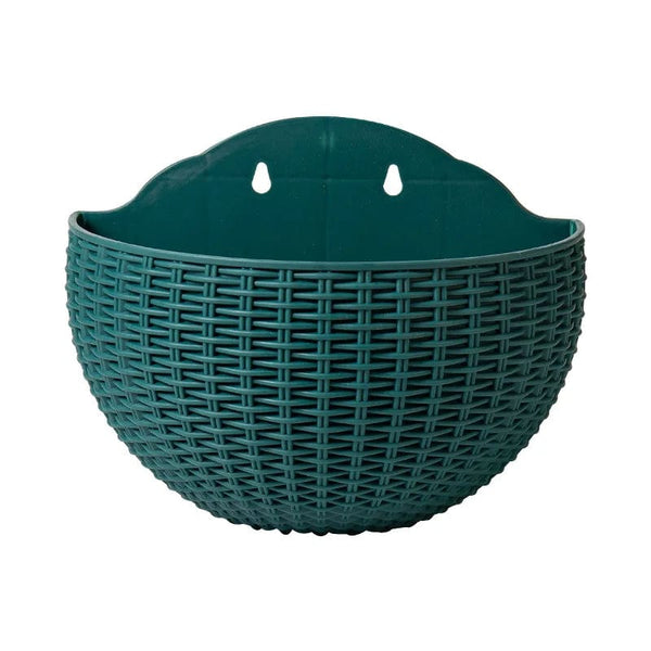 Planet Gates Flower Pot Exquisite Wall-mounted Plastic Wall Hanging Basket Flowerpot for Outdoor Garden Balcony Planter Bucket Home Decor New
