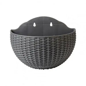 Planet Gates Flower Pot Exquisite Wall-mounted Plastic Wall Hanging Basket Flowerpot for Outdoor Garden Balcony Planter Bucket Home Decor New