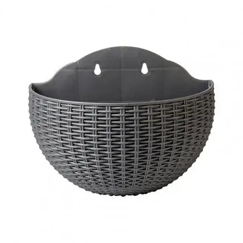 Planet Gates Flower Pot Exquisite Wall-mounted Plastic Wall Hanging Basket Flowerpot for Outdoor Garden Balcony Planter Bucket Home Decor New