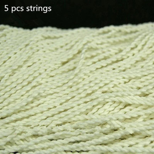 Planet Gates Fluorescent Green 5PCS  Glowing rope yoyo strings  Light-emitting YOYO ropes  Classic Toys Gift For Kids Children