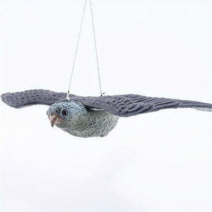 Planet Gates Flying Falcon Lifelike Flying Falcon Decoy - Bird Deterrent With Hanging Strings For Garden Decoration & Outdoor Holiday Decor