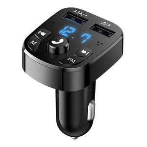 Planet Gates FM Transmitter Bluetooth Wireless Car kit Handfree Dual USB Car Charger 2.1A MP3 Music TF Card U disk AUX Player