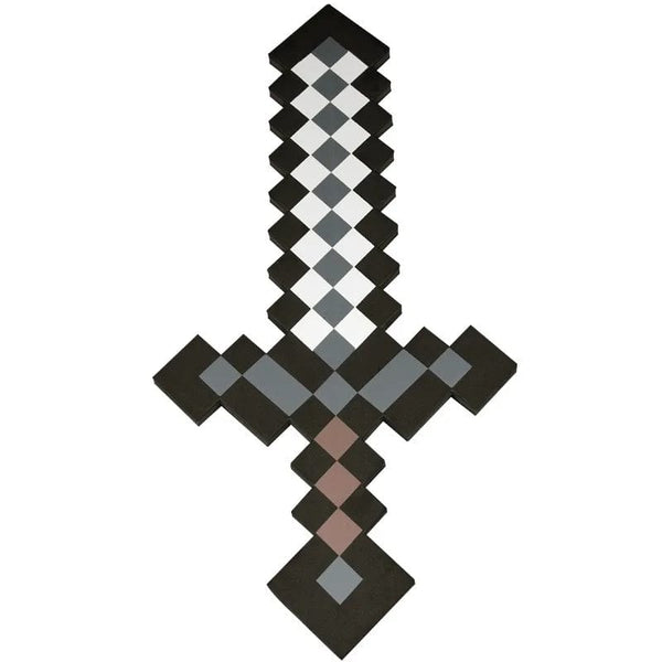 Planet Gates foam toy Sword Minecraft, children's size role-playing accessory series, suitable for video game fans and above to collect gifts