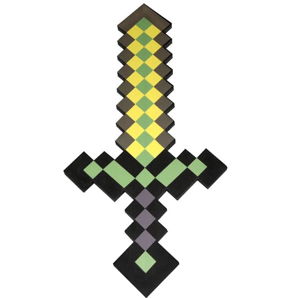 Planet Gates foam toy Sword Minecraft, children's size role-playing accessory series, suitable for video game fans and above to collect gifts