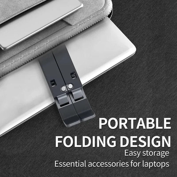 Planet Gates Foldable Laptop Stand Adjustable Portable Notebook Bracket Support Base Aluminum Alloy Holder For Macbook Laptop PC Accessories