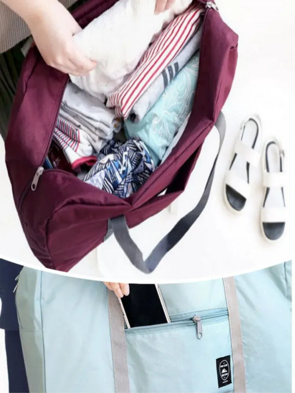 Planet Gates Foldable Travel Duffel Bag for Airlines Carry on Bag for Women and Girls Lightweight Large Capacity Sports Weekend Trip Overnigh