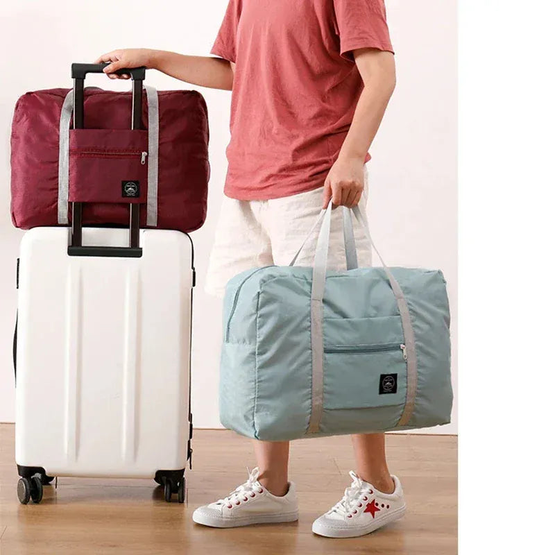 Planet Gates Foldable Travel Duffel Bag for Airlines Carry on Bag for Women and Girls Lightweight Large Capacity Sports Weekend Trip Overnigh