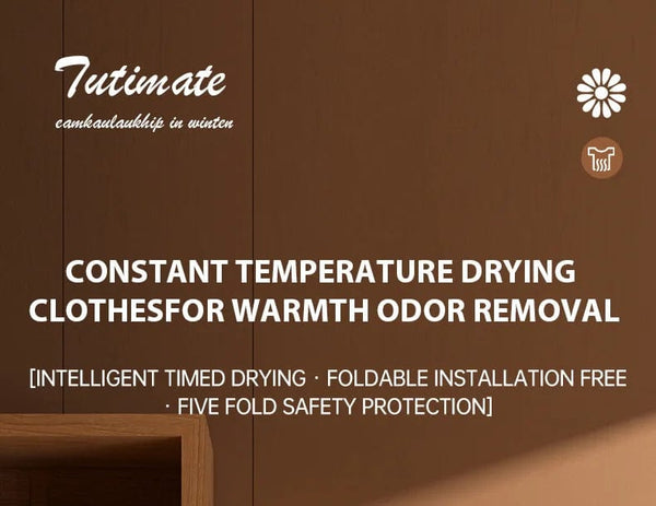 Planet Gates Folded Electric Clothes Dryer Smart Drying Rack Hang Ultraviolet Dryer Machine Portable Travel Warm Air Dryer 220V/110V For Home