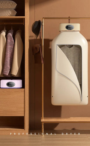 Planet Gates Folded Electric Clothes Dryer Smart Drying Rack Hang Ultraviolet Dryer Machine Portable Travel Warm Air Dryer 220V/110V For Home