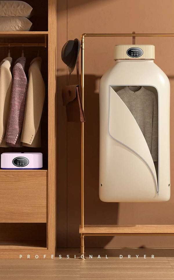 Planet Gates Folded Electric Clothes Dryer Smart Drying Rack Hang Ultraviolet Dryer Machine Portable Travel Warm Air Dryer 220V/110V For Home