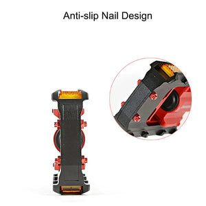 Planet Gates Folding Bike Pedals Foldable Pedal MTB Road Bike Road Bike Anti-Skid Reflective Sealed Bearing Cr-Mo Universal Pedals 9/16