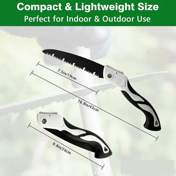 Planet Gates Folding Hand Saw Multifunctional Outdoor Logging Saw Woodworking Folding Portable Saw Garden Camping Pruning Saw Hand Tools
