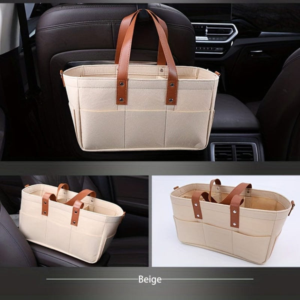 Planet Gates Folding Storage Bag, For Trunk, Household, Multifunctional Hanging Bag, Hanging Basket Cart, Portable Bag, Practical Supplies For Car