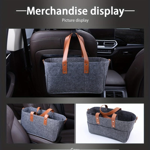 Planet Gates Folding Storage Bag, For Trunk, Household, Multifunctional Hanging Bag, Hanging Basket Cart, Portable Bag, Practical Supplies For Car