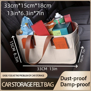 Planet Gates Folding Storage Bag, For Trunk, Household, Multifunctional Hanging Bag, Hanging Basket Cart, Portable Bag, Practical Supplies For Car