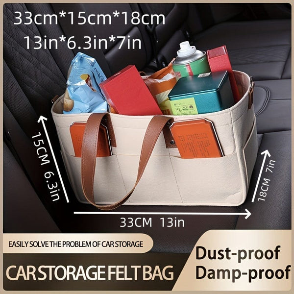 Planet Gates Folding Storage Bag, For Trunk, Household, Multifunctional Hanging Bag, Hanging Basket Cart, Portable Bag, Practical Supplies For Car
