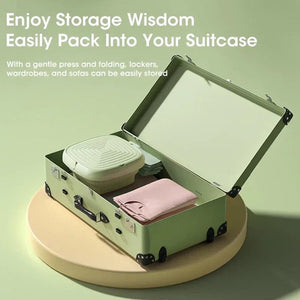 Planet Gates Folding Washing Machine Clothes Sock Barrel Washing Machine Centrifuge Mini Underwear Portable Washing Machine for Dehydration