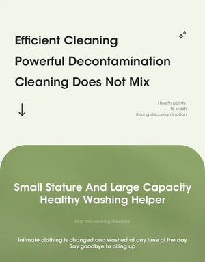 Planet Gates Folding Washing Machine Clothes Sock Barrel Washing Machine Centrifuge Mini Underwear Portable Washing Machine for Dehydration