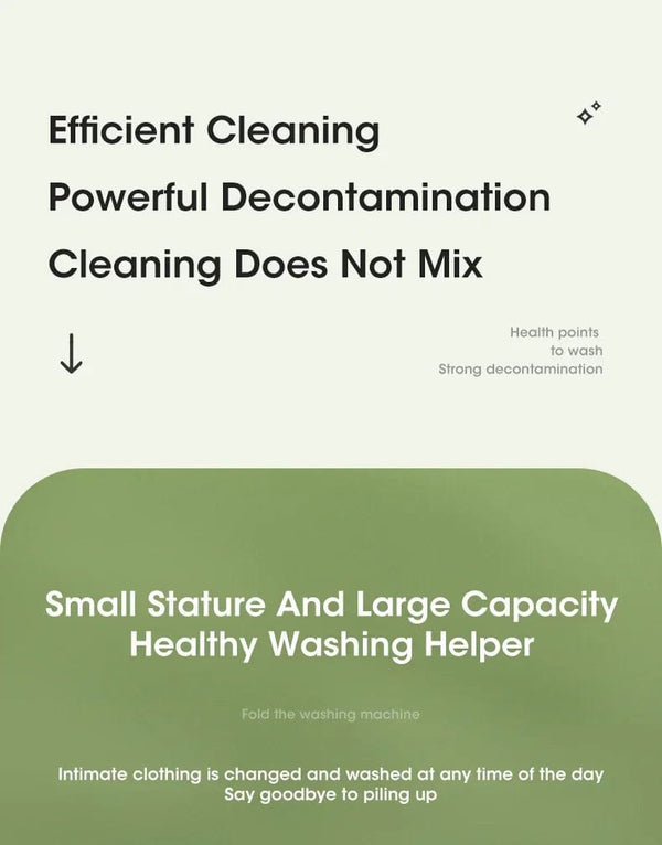 Planet Gates Folding Washing Machine Clothes Sock Barrel Washing Machine Centrifuge Mini Underwear Portable Washing Machine for Dehydration