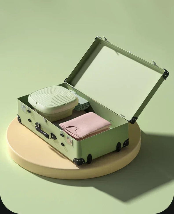 Planet Gates Folding Washing Machine Clothes Sock Barrel Washing Machine Centrifuge Mini Underwear Portable Washing Machine for Dehydration