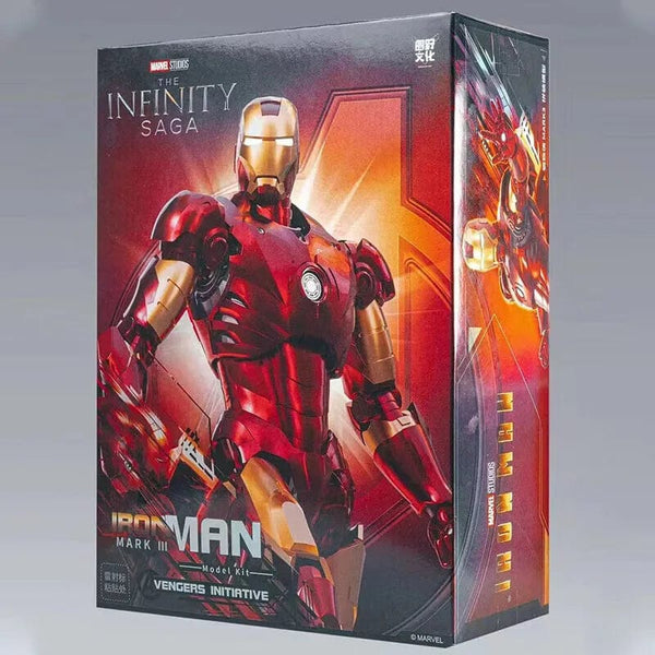 Planet Gates Fondjoy Original Iron Man 1/12 MK1 MK2 MK3 MK4 MK5 MK6 MK7 Assembled Marvel legends Tony Stark Action Figure Collect Toy Gift