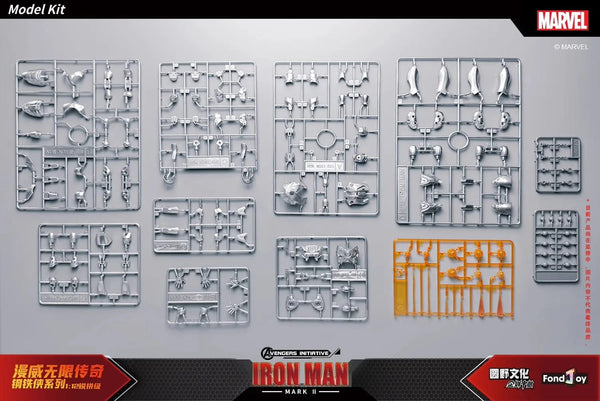Planet Gates Fondjoy Original Iron Man 1/12 MK1 MK2 MK3 MK4 MK5 MK6 MK7 Assembled Marvel legends Tony Stark Action Figure Collect Toy Gift