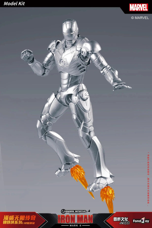 Planet Gates Fondjoy Original Iron Man 1/12 MK1 MK2 MK3 MK4 MK5 MK6 MK7 Assembled Marvel legends Tony Stark Action Figure Collect Toy Gift