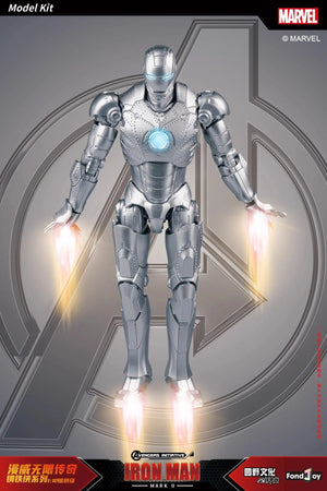 Planet Gates Fondjoy Original Iron Man 1/12 MK1 MK2 MK3 MK4 MK5 MK6 MK7 Assembled Marvel legends Tony Stark Action Figure Collect Toy Gift