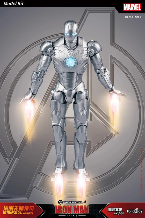 Planet Gates Fondjoy Original Iron Man 1/12 MK1 MK2 MK3 MK4 MK5 MK6 MK7 Assembled Marvel legends Tony Stark Action Figure Collect Toy Gift