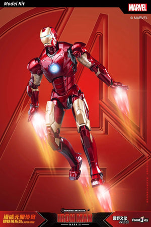 Planet Gates Fondjoy Original Iron Man 1/12 MK1 MK2 MK3 MK4 MK5 MK6 MK7 Assembled Marvel legends Tony Stark Action Figure Collect Toy Gift