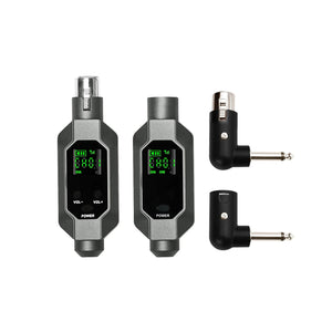 Planet Gates for 1 mic Wireless Microphone Converter XLR Transmitter and Receiver Microphone Wireless System for Dynamic Microphone for wired Mic