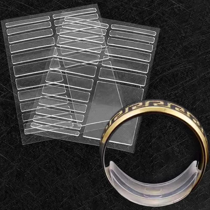 Planet Gates For Any Rings Size Adjust Stickers Silicone Transparent Big Size Ring Invisible Fixed Tightener Reducer Resizing Jewelry Tools