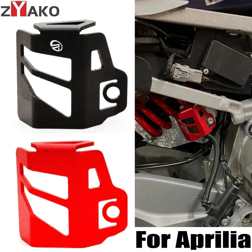 Planet Gates For Aprilia RS660 RS457 TUAREG 660 2022 Tuareg660 2023 2024 Motorcycle CNC Rear Brake Fluid Reservoir Guard Cover Oil Cup Guard