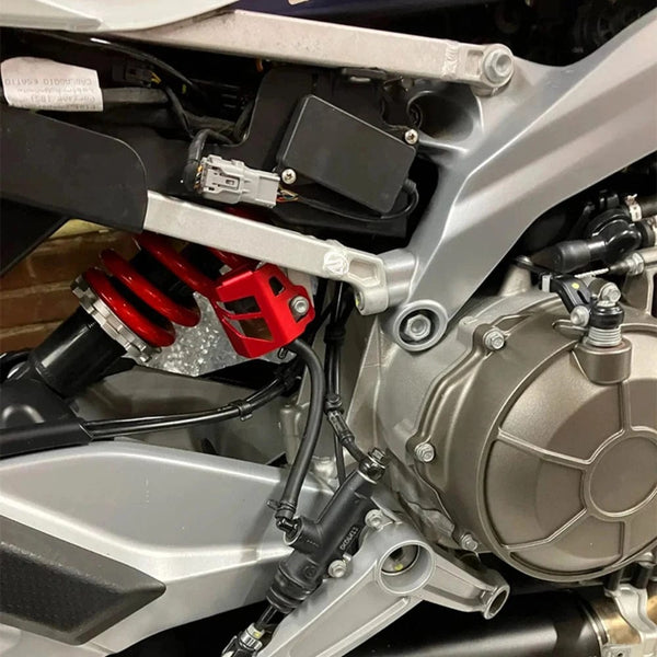 Planet Gates For Aprilia RS660 RS457 TUAREG 660 2022 Tuareg660 2023 2024 Motorcycle CNC Rear Brake Fluid Reservoir Guard Cover Oil Cup Guard