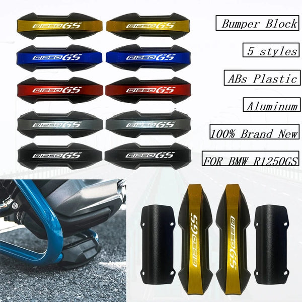 Planet Gates FOR BMW R1250GS ADV/LC R1250 GS ADVENTURE 25MM Motorcycle Engine Guard Crash Bar Bumper Protector Decorative Block