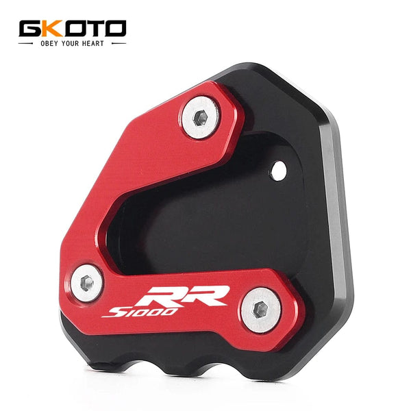 Planet Gates For BMW S1000RR S1000 RR 2009-2018 Motorcycle  Accessories CNC Aluminum Kickstand Side Stand Extension Enlarger Plate Pad