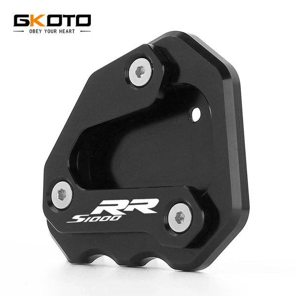Planet Gates For BMW S1000RR S1000 RR 2009-2018 Motorcycle  Accessories CNC Aluminum Kickstand Side Stand Extension Enlarger Plate Pad